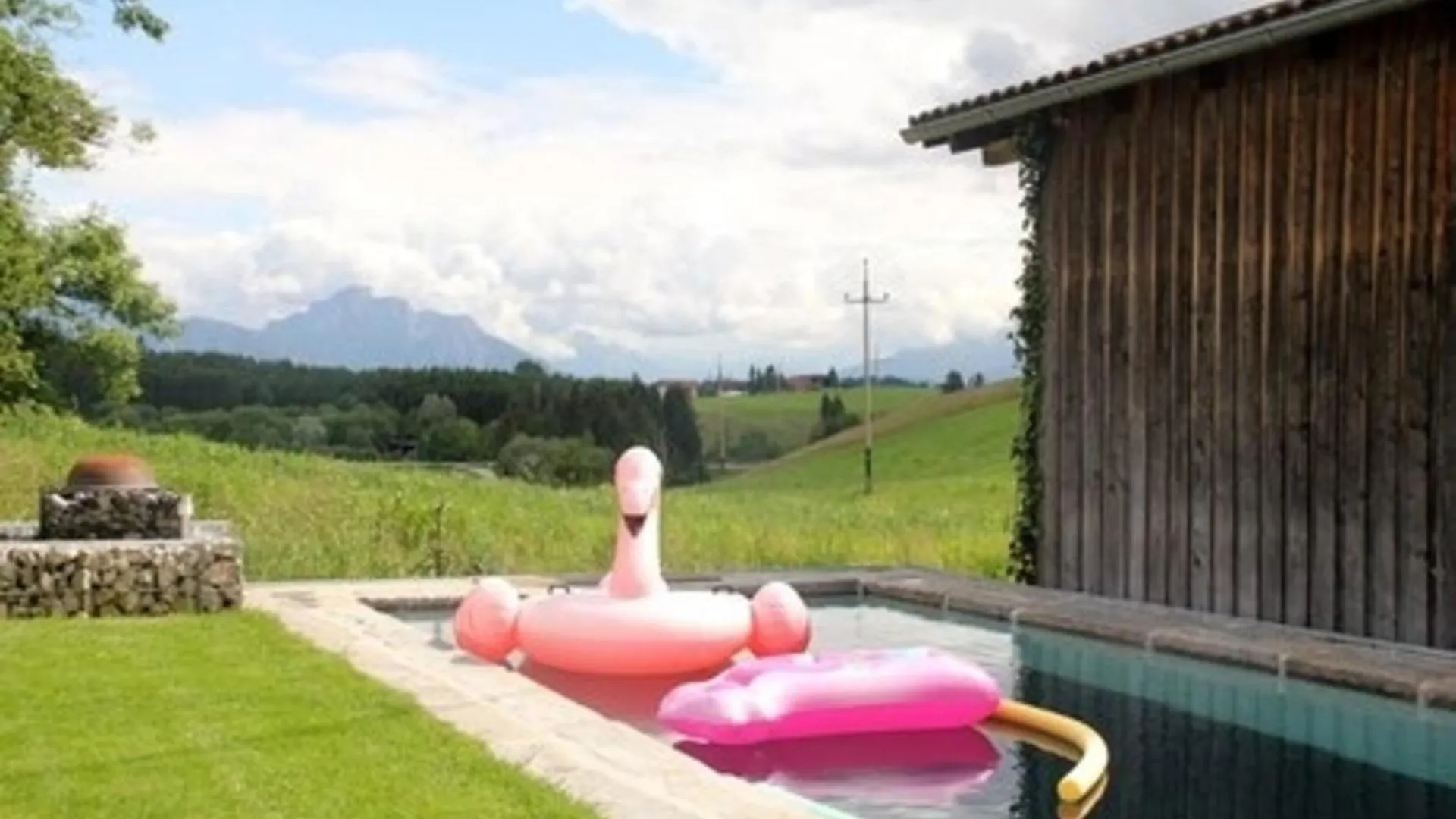 公寓 Ferienwohnung Nr 1, Neben Einem Bauernhof, Rosshaupten, Allgaeu 德国